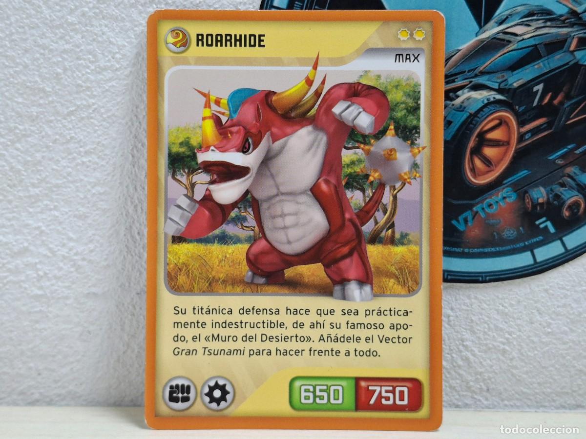 Trading cards: Carta Roarhide 087 Invizimals 2014 Panini - Foto 1