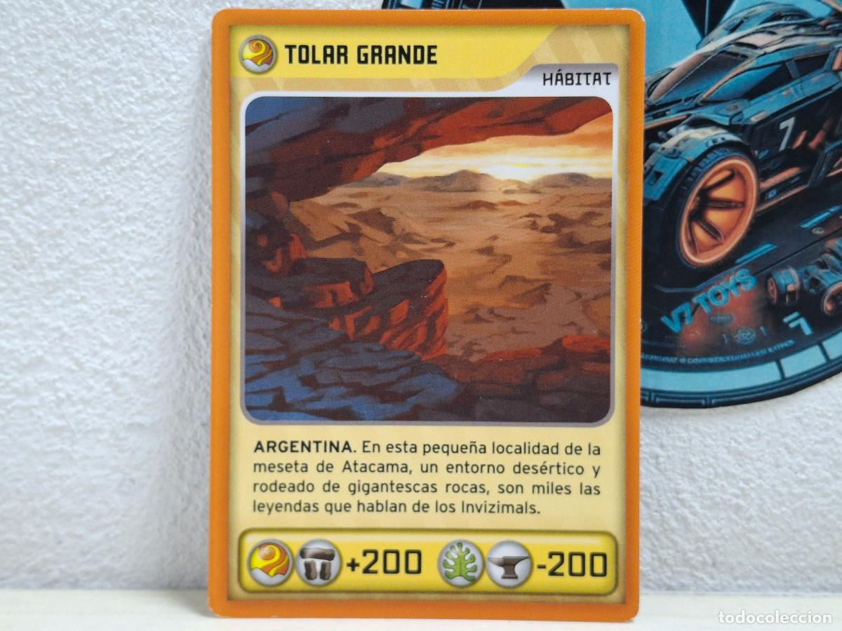 Trading cards: Carta Tolar Grande 383 Invizimals 2014 Panini