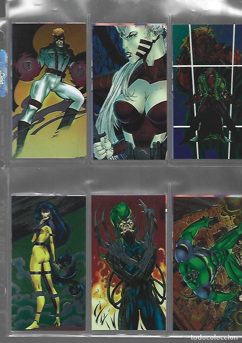 Trading cards: Wildcats, 94, completa, 96 trading cards, Image, muy buen estado. Con hojas. Caja DA