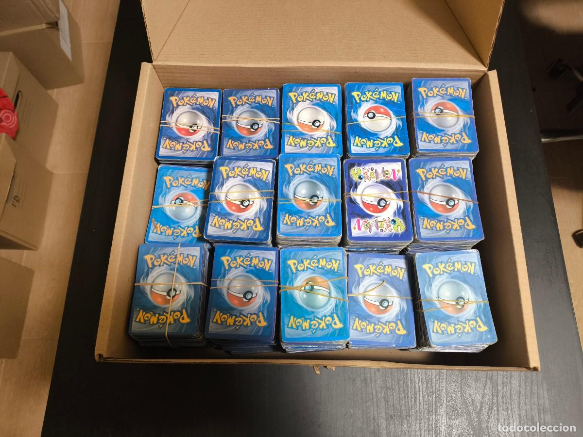 Trading cards: CAJA LOTE MEGA LOTE PACK CON MILES DE TARJETAS CARDS DE POKEMON DE VARIOS A&Ntilde;OS