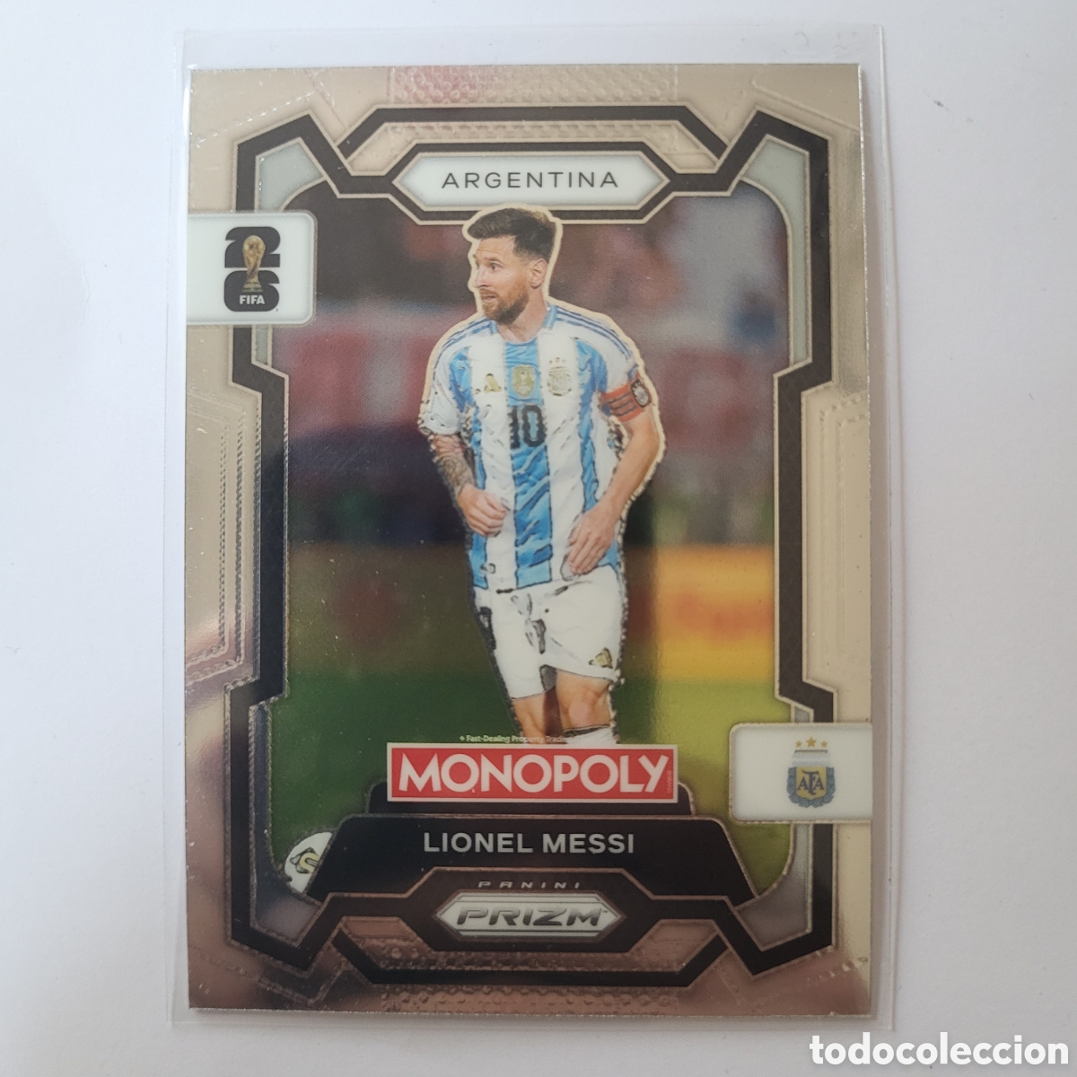 Trading cards: 1 Lionel Messi / Monopoly Prizm FIFA World Cup 2026