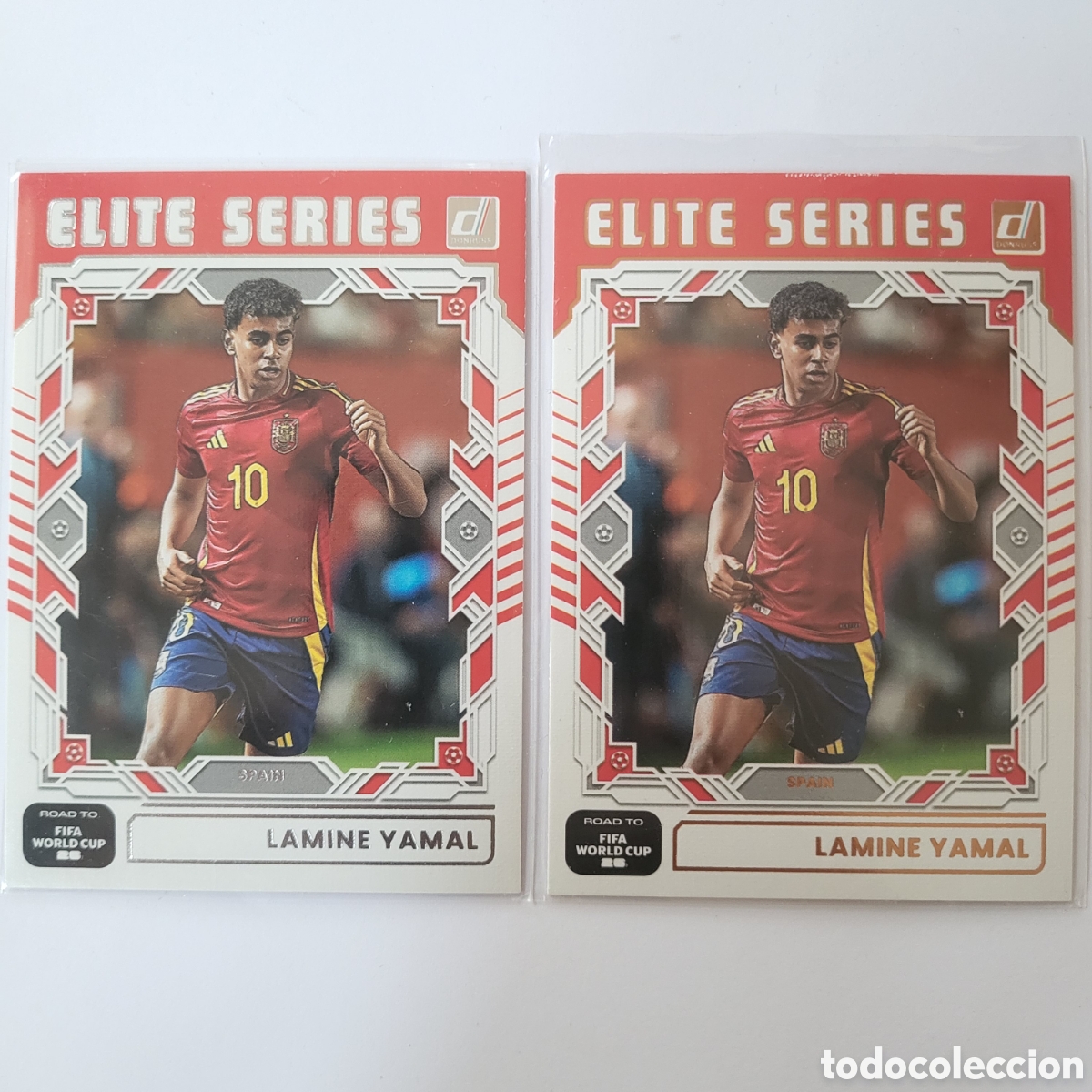Trading cards: 25 Lamine Yamal Elite Series [Silver + Bronze] / Donruss Road to FIFA World Cup 2026