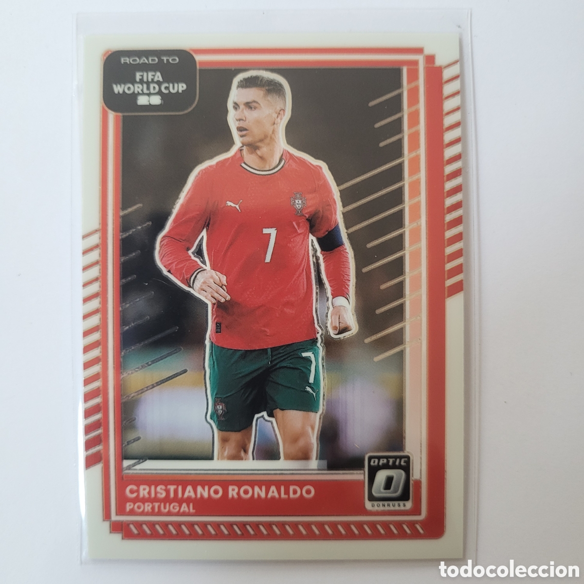 Trading cards: 91 Cristiano Ronaldo [Optic] / Donruss Road to FIFA World Cup 2026