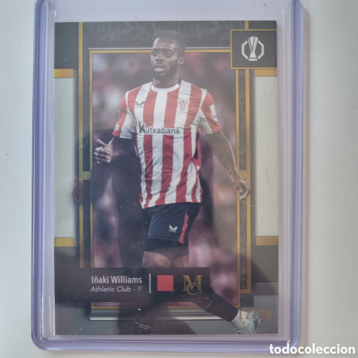 Trading cards: 69 I&ntilde;aki Williams [Gold] #/50 / Topps Museum UCC 2025