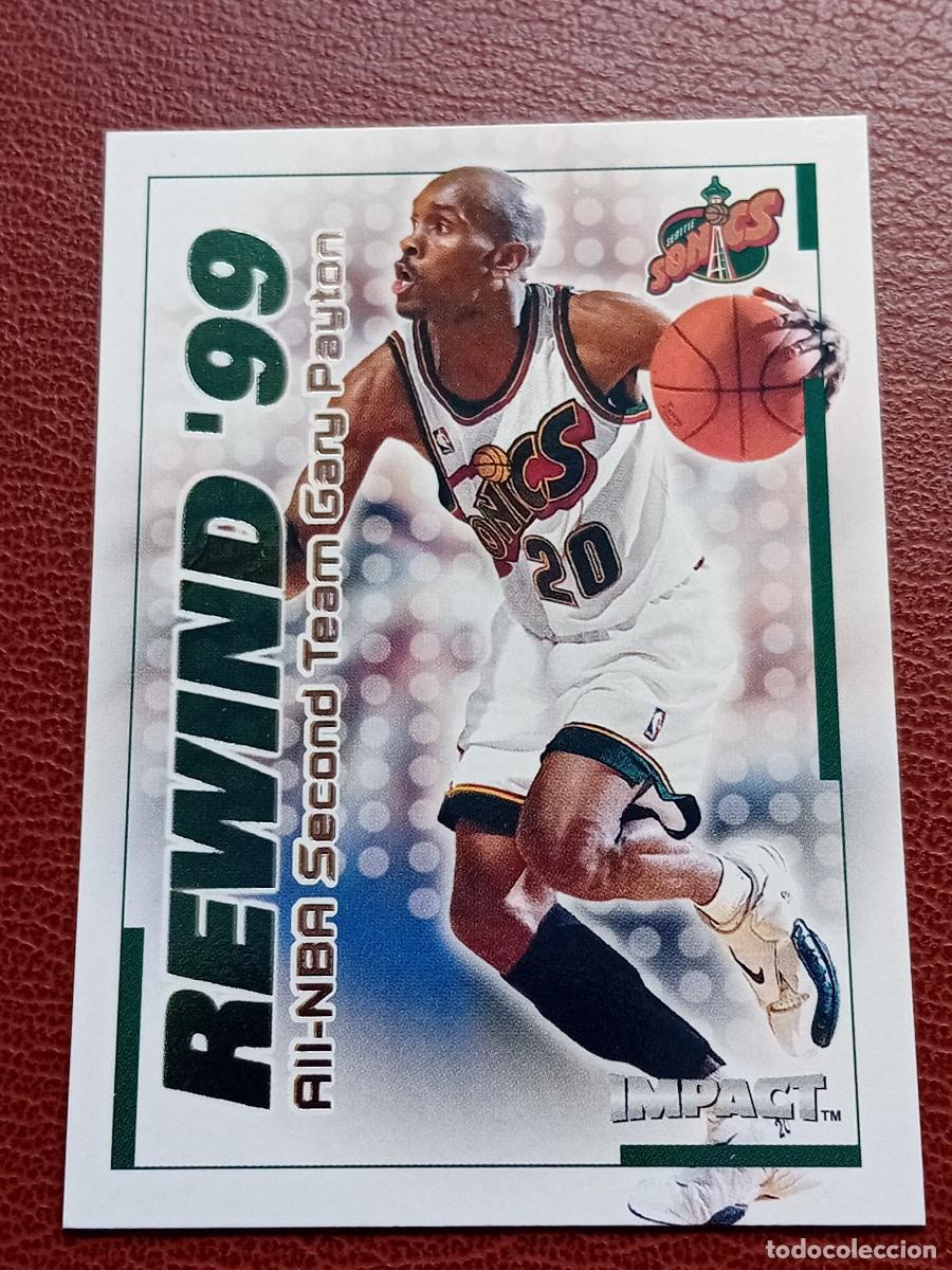Trading cards: Card 23 Gary Payton Skybox Fleer 2000-2001 Insert