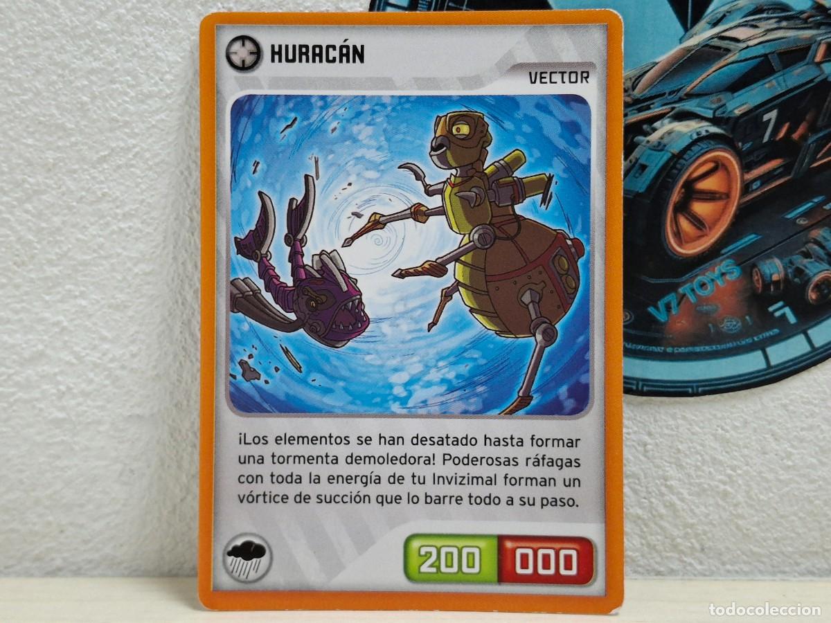 Trading cards: Carta Hurac&aacute;n 302 Invizimals 2014 Panini