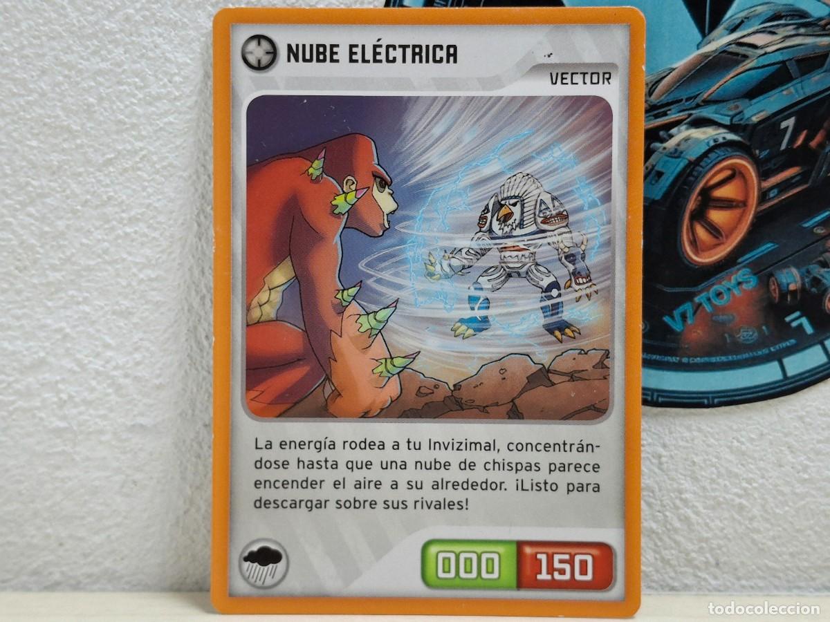 Trading cards: Carta Nube El&eacute;ctrica 303 Invizimals 2014 Panini