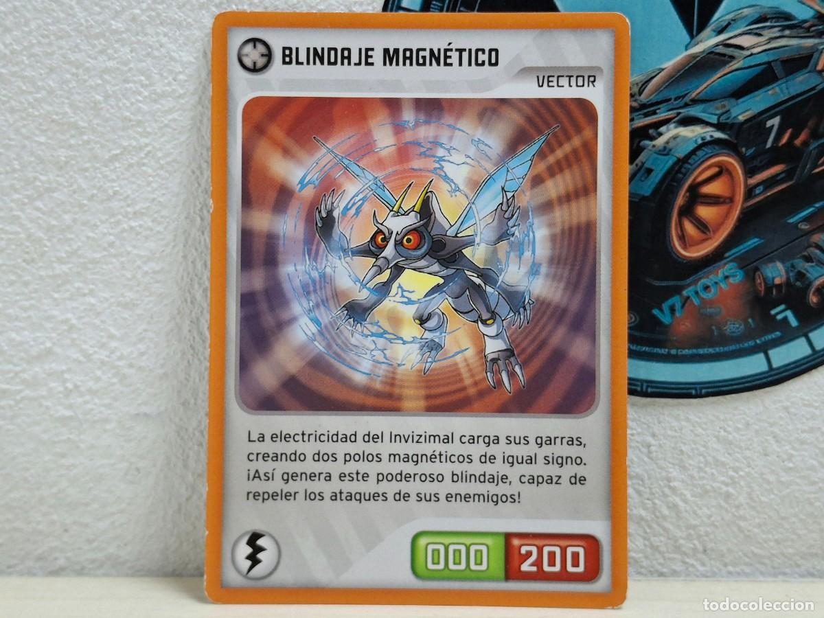 Trading cards: Carta Blindaje Magn&eacute;tico 306 Invizimals 2014 Panini