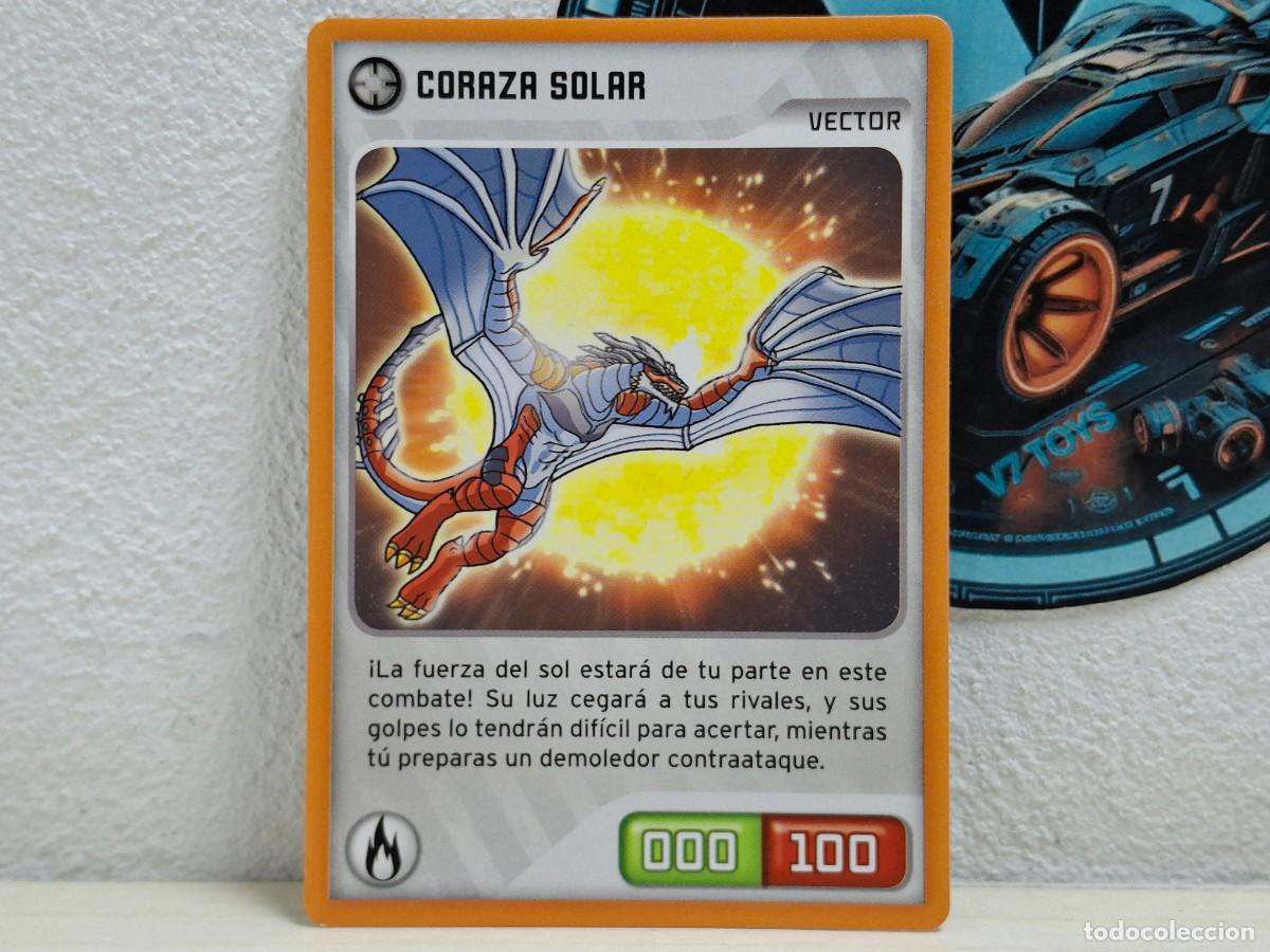 Trading cards: Carta Coraza Solar 312 Invizimals 2014 Panini