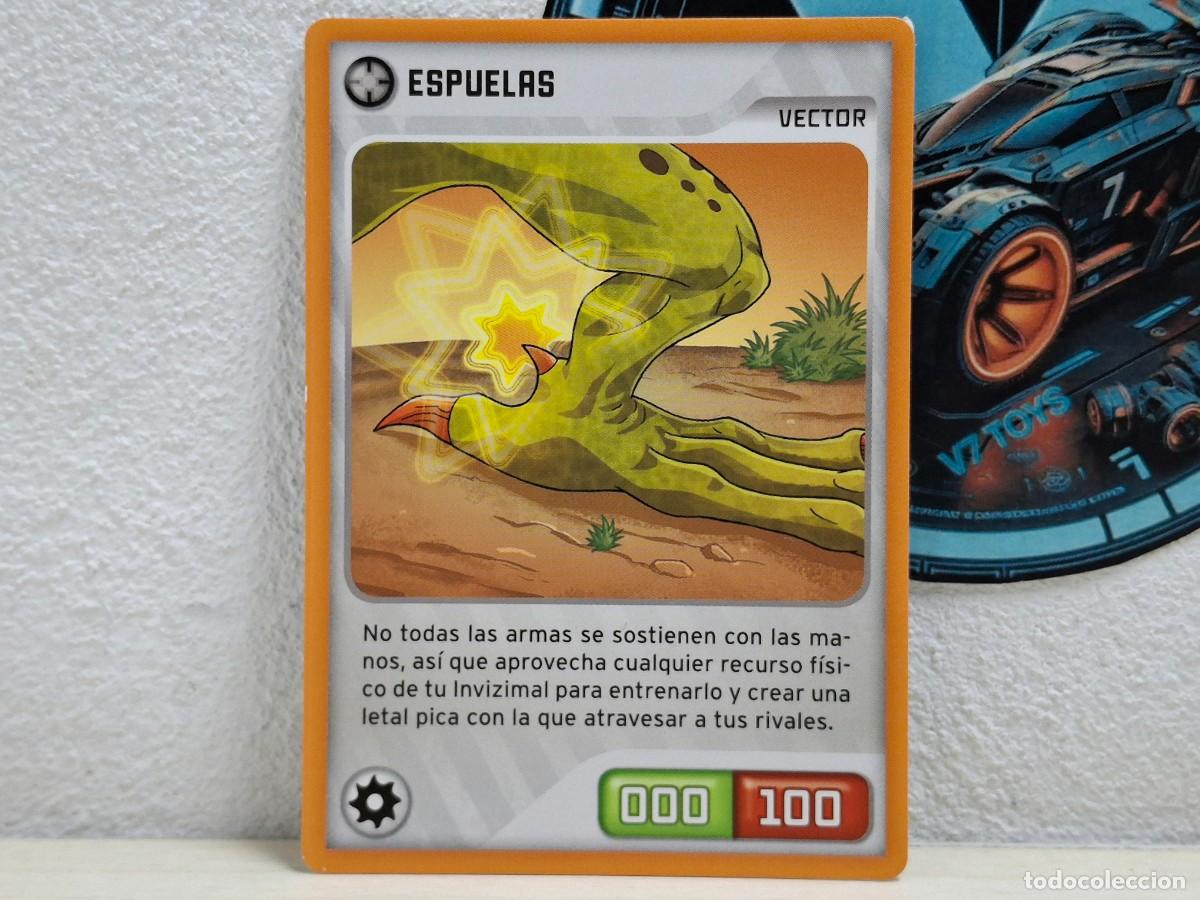 Trading cards: Carta Espuelas 316 Invizimals 2014 Panini