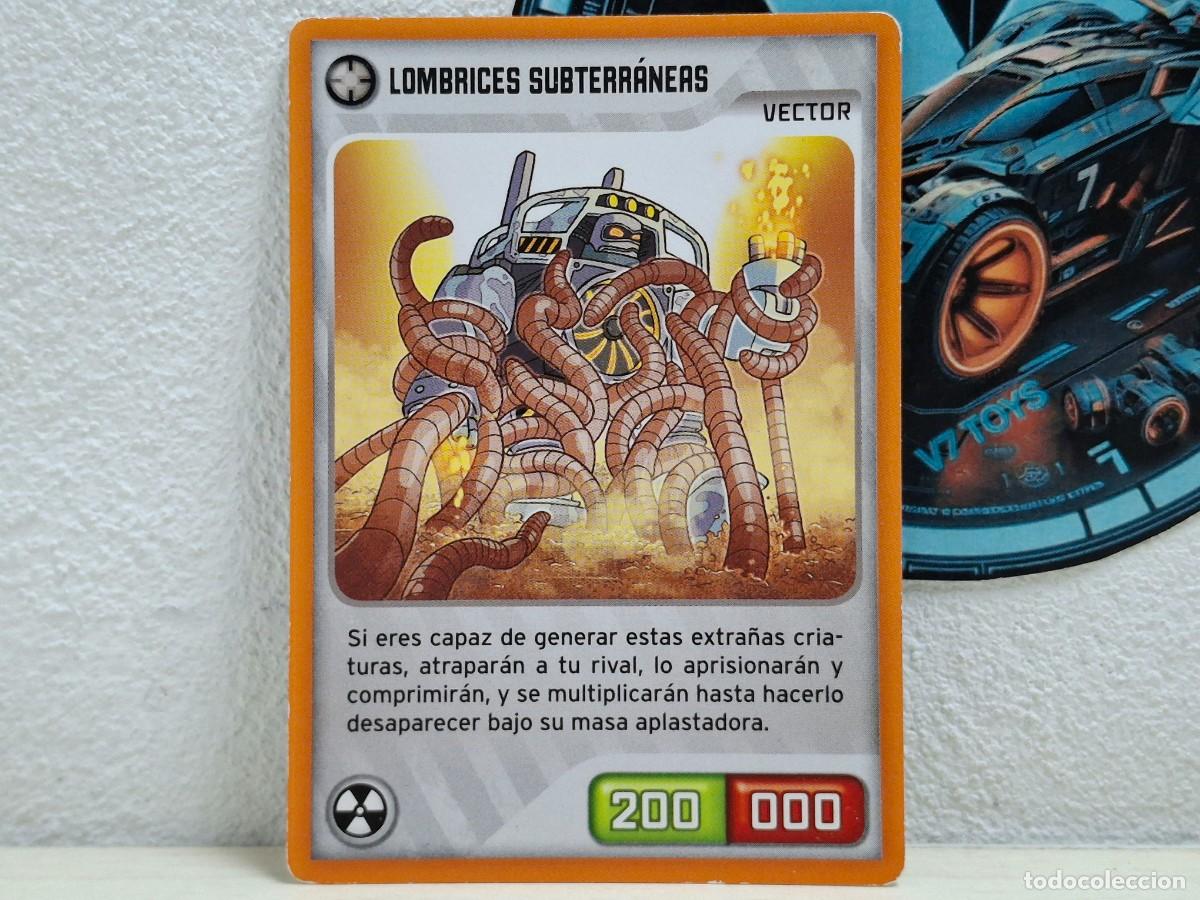 Trading cards: Carta Lombrices Subterr&aacute;neas 323 Invizimals 2014 Panini