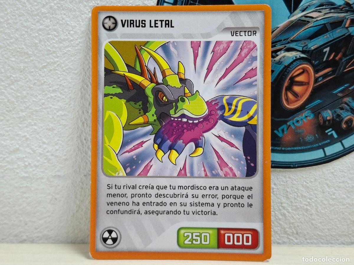 Trading cards: Carta Virus Letal 324 Invizimals 2014 Panini