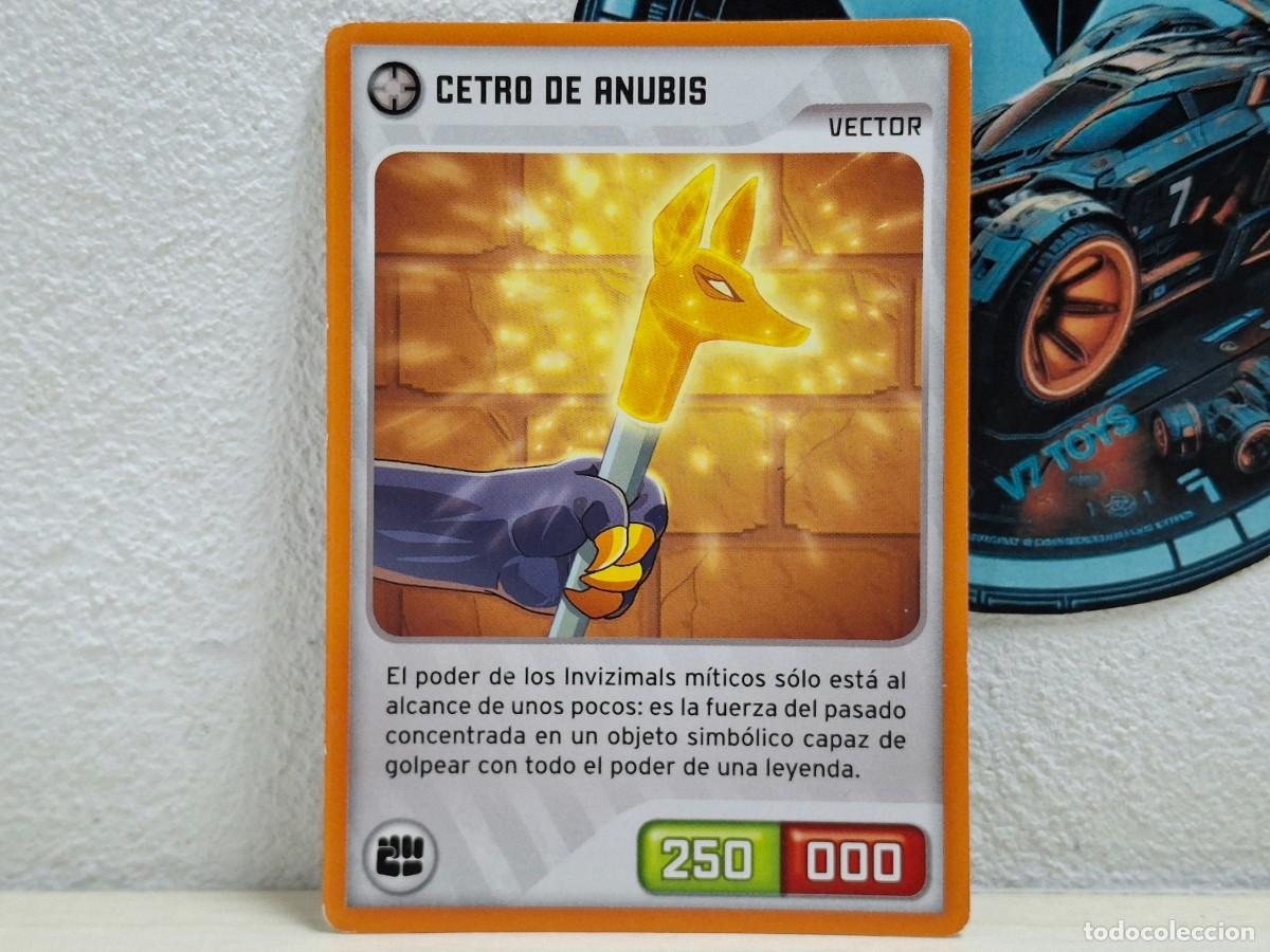 Trading cards: Carta Cetro de Anubis 327 Invizimals 2014 Panini