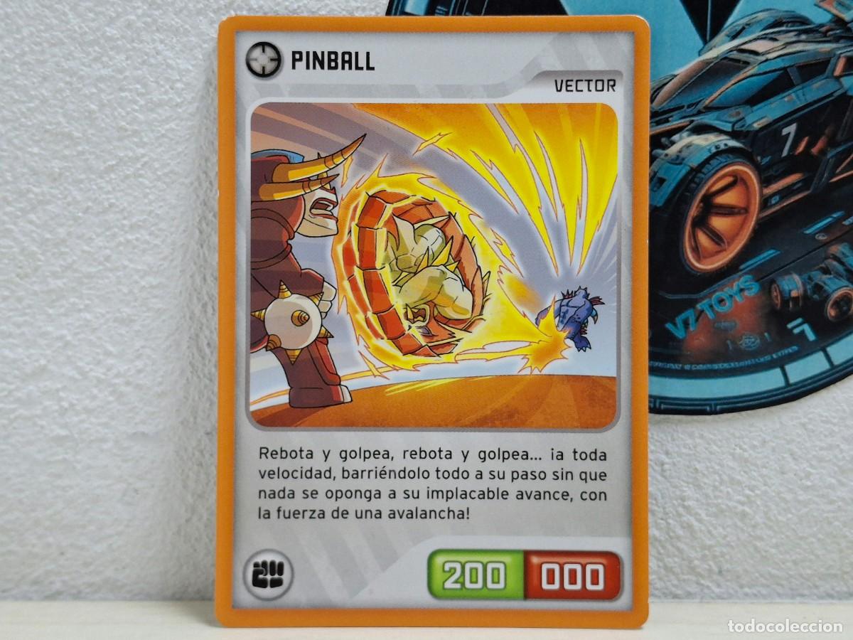 Trading cards: Carta Pinball 329 Invizimals 2014 Panini