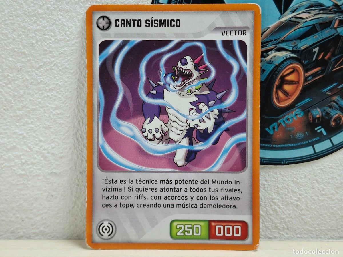 Trading cards: Carta Canto S&iacute;smico 331 Invizimals 2014 Panini