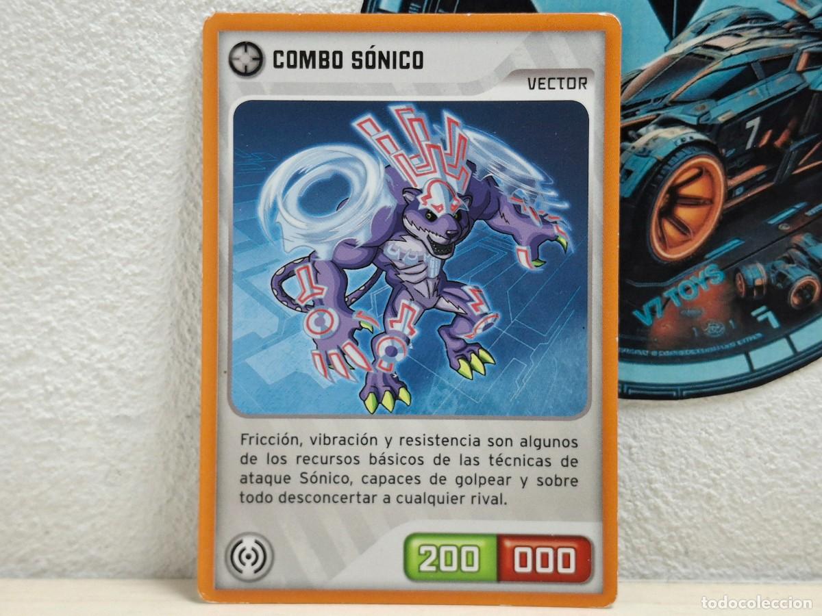 Trading cards: Carta Combo S&oacute;nico 332 Invizimals 2014 Panini