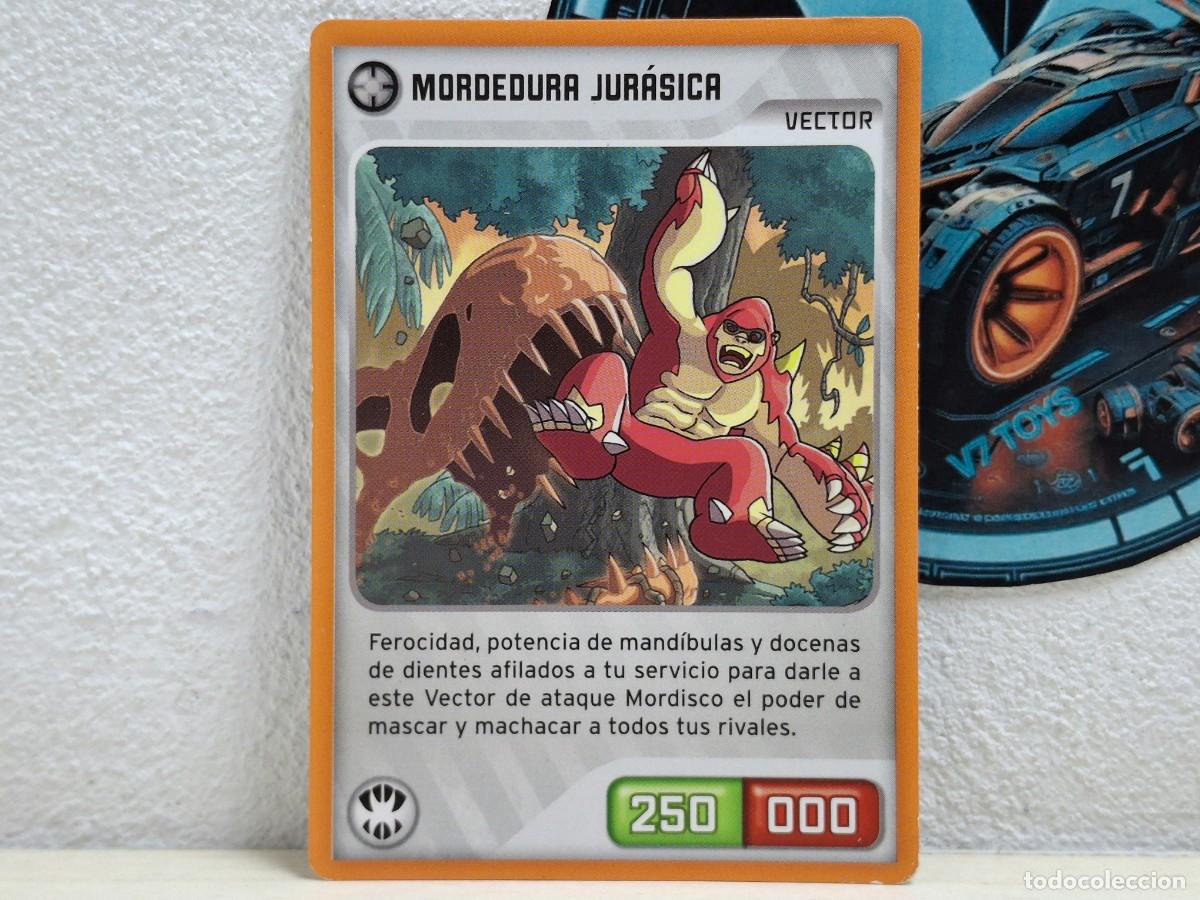 Trading cards: Carta Mordedura Jur&aacute;sica 338 Invizimals 2014 Panini
