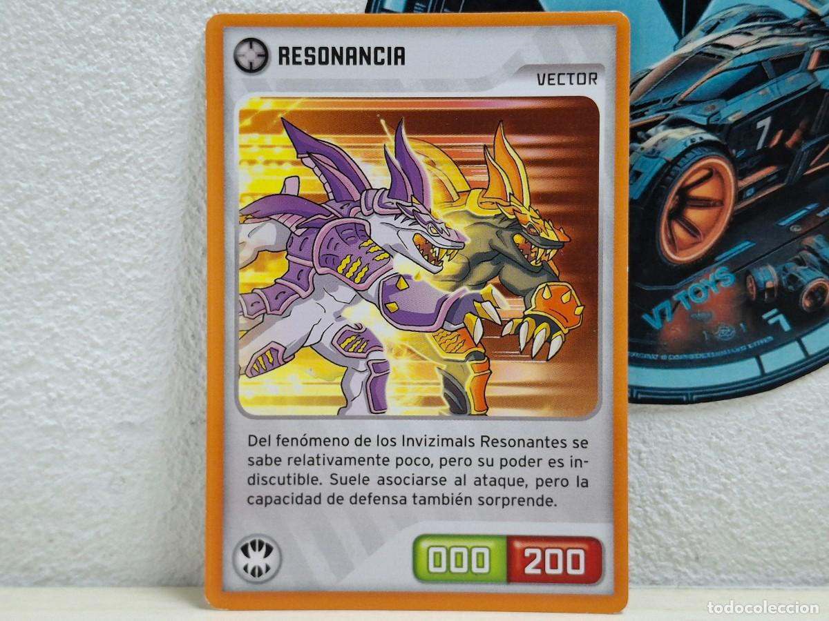 Trading cards: Carta Resonancia 339 Invizimals 2014 Panini