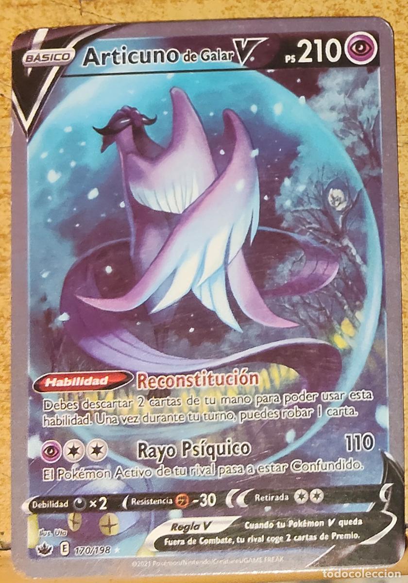 Trading cards: Galarian Zapdos V 173/198 CRE Pokemon ENG-NM - ver foto