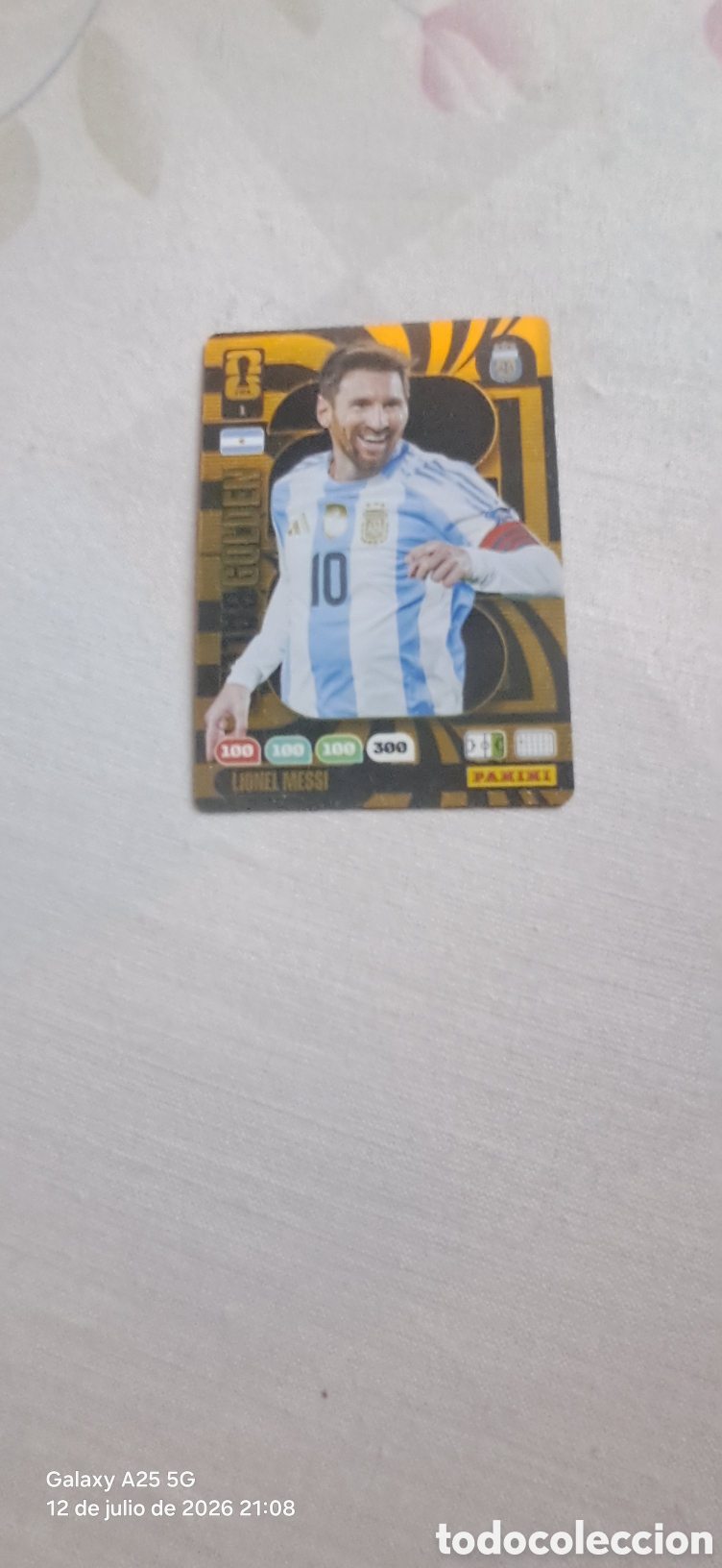 Trading cards: LEO MESSI BALON DE ORO MUNDIAL 2026