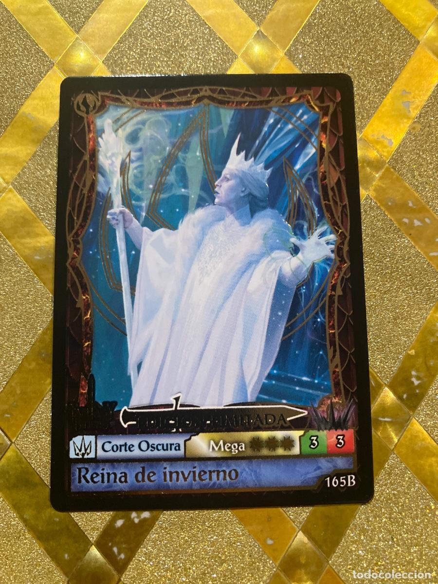 Trading cards: CROMO NUMERO 165 B REINA DE INVIERNO RIDER FANTASY RIDERS 3 , EL RESURGIR DE LOS DRAGONES PANINI !