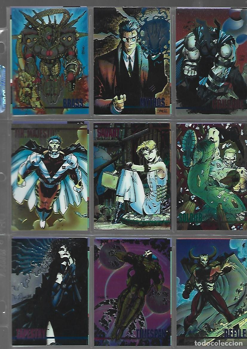 wildstorm set 1, 1994, 100 cards, image, muy bu - Compra venta en