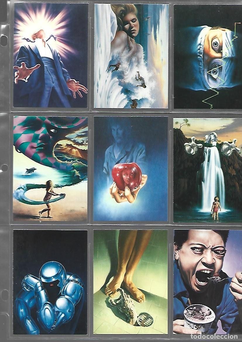 Trading cards: Jim Warren: Beyond Bizarre, 1993, completa, 90 trading cards, Image, muy buen estado. Caja DA