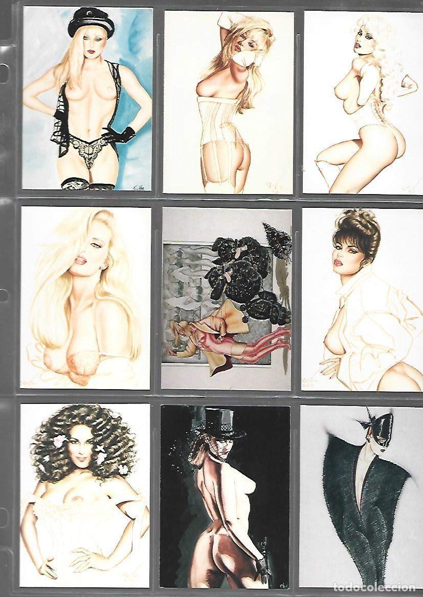 Trading cards: Olivia, 3, 1994, completa, 90 cards, Image, muy buen estado, con hojas. Caja DA