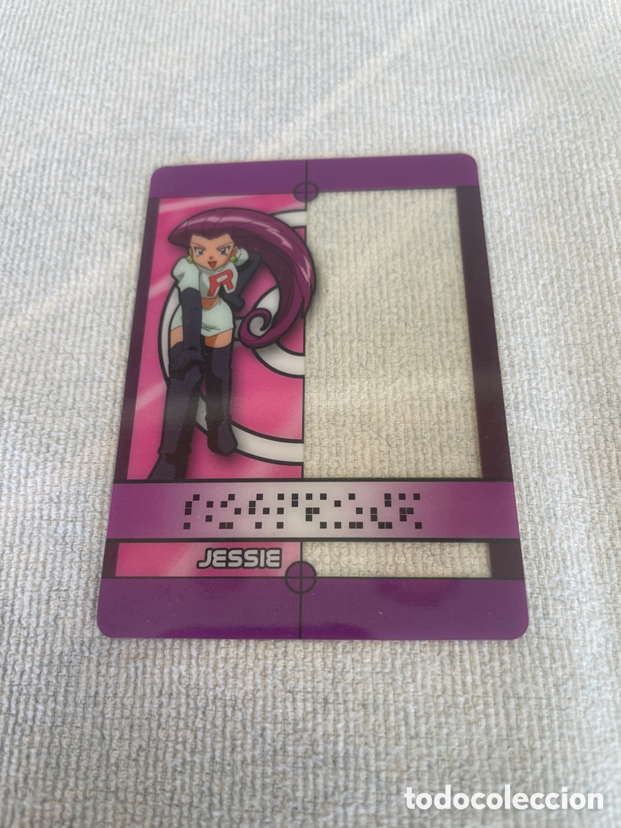 Trading cards: POKEMON MAGIC MESSAGE CARDS JESSIE