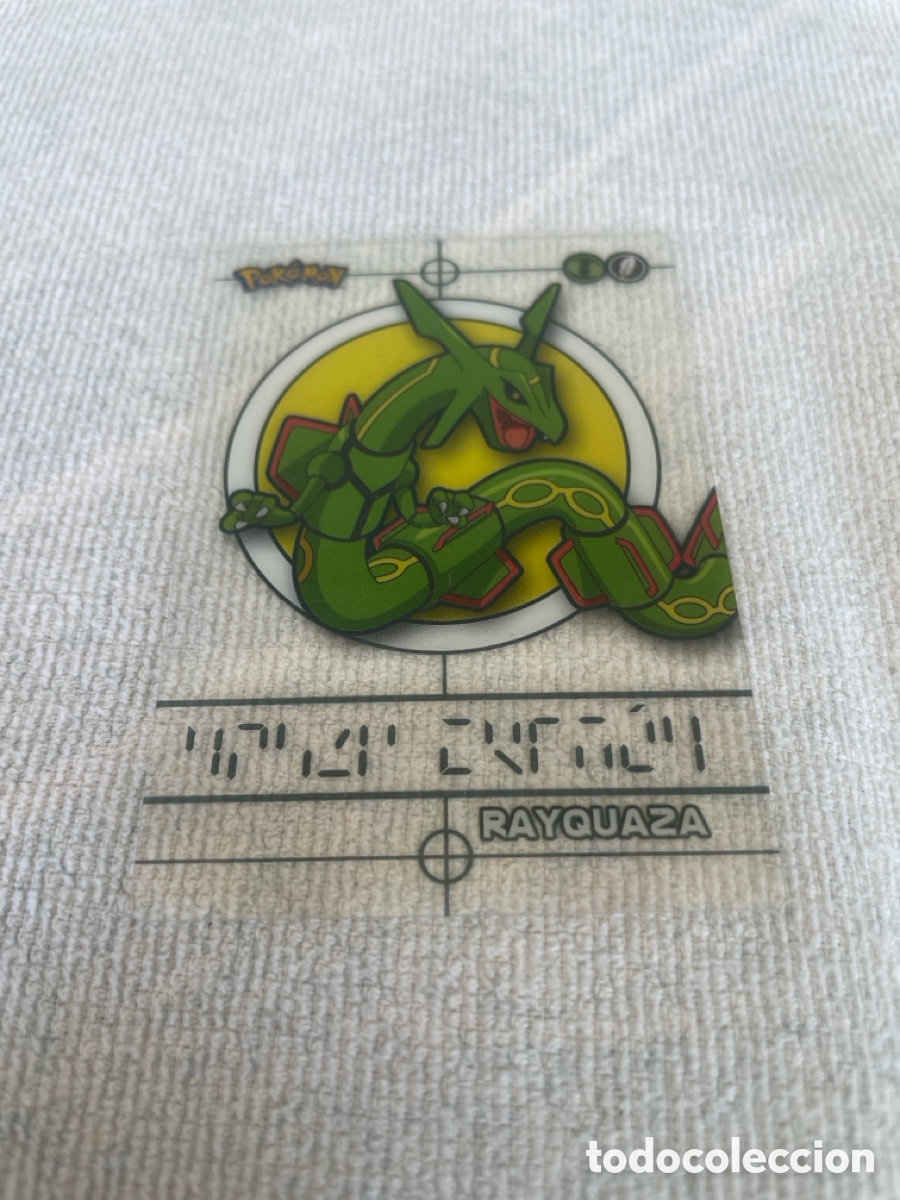 Trading cards: POKEMON MAGIC MESSAGE CARDS RAYQUAZA