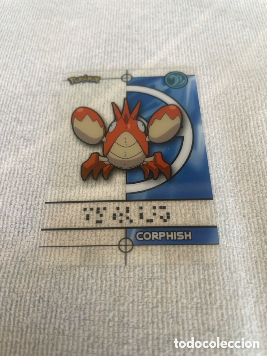 Trading cards: POKEMON MAGIC MESSAGE CARDS CORPHISH