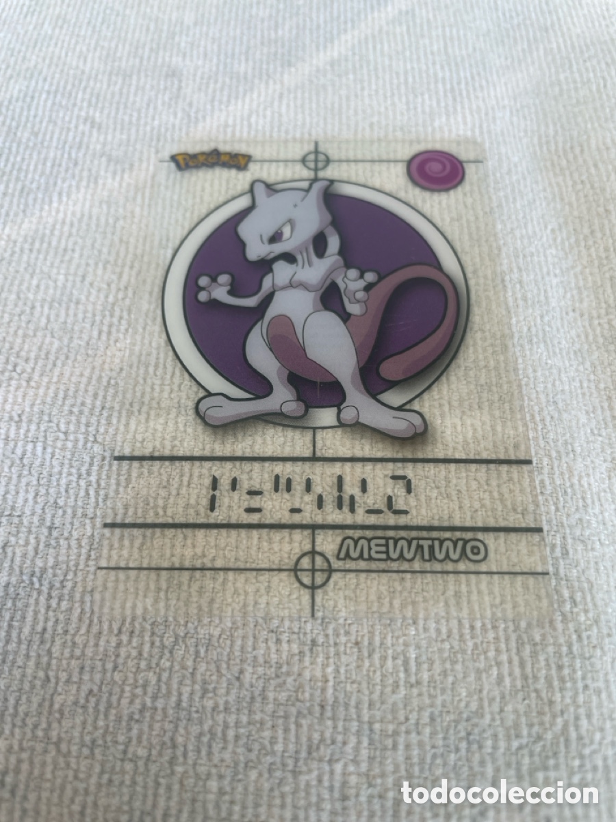 Trading cards: POKEMON MAGIC MESSAGE CARDS MEWTWO