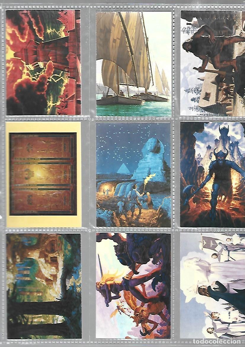Trading cards: Brothers Hildebrandt, 1994, completa, 90 cards, Images, muy buen estado, con hojas. Caja DA