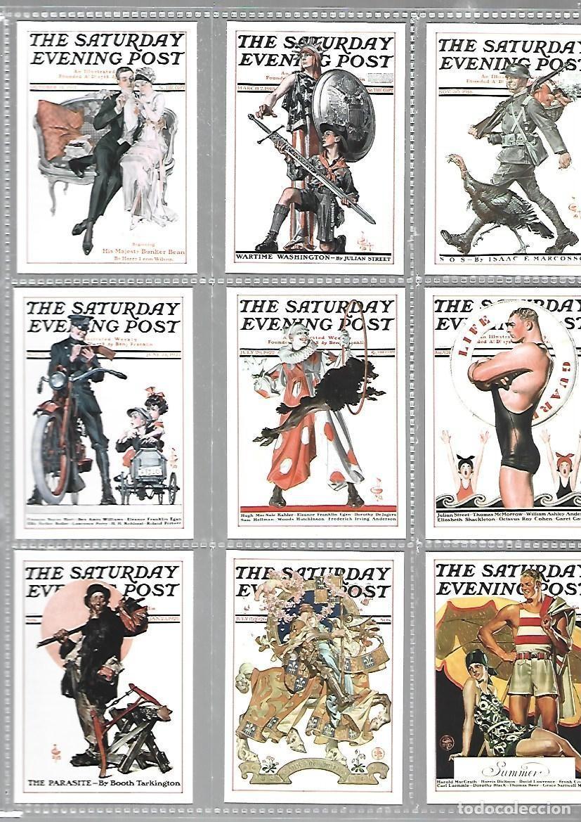 Trading cards: J.C. Leyendecker, 1995, completa, 50 cards + especial, con hojas, muy buen estado. Caja DA