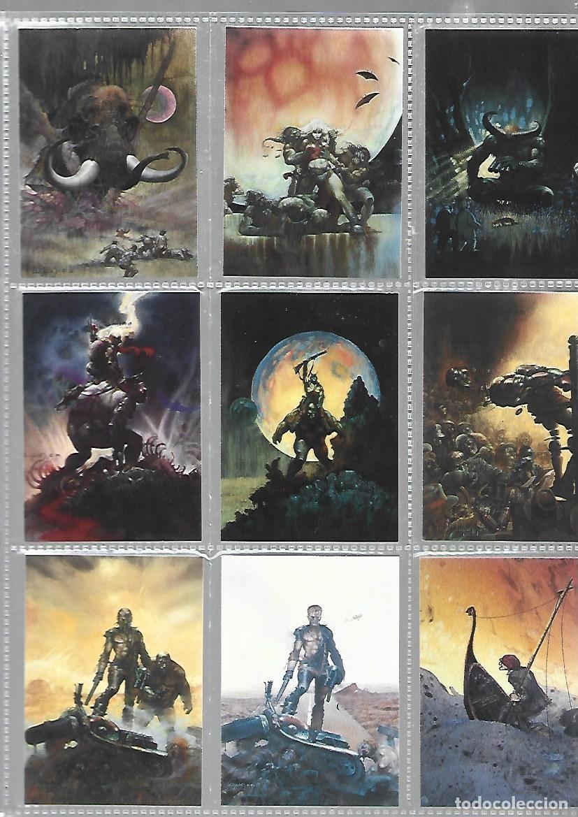 Trading cards: Art Suydam, 1995, completa, 90 cards, FPG, con hojas, muy buen estado. Caja DA