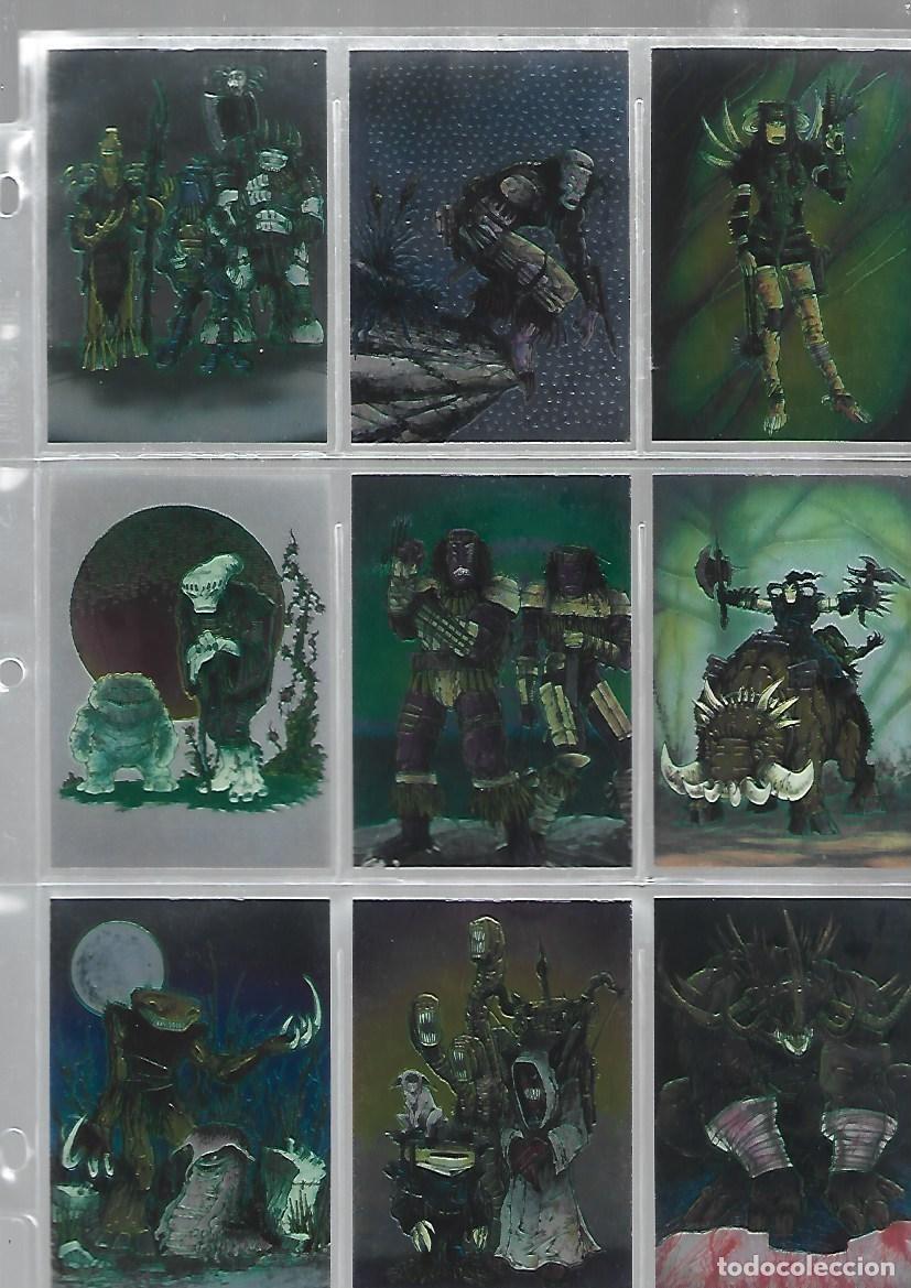 Trading cards: Melting Pot, 1993, completa, 90 cromium cards, comics Images, muy buen estado, con hojas. Caja DA