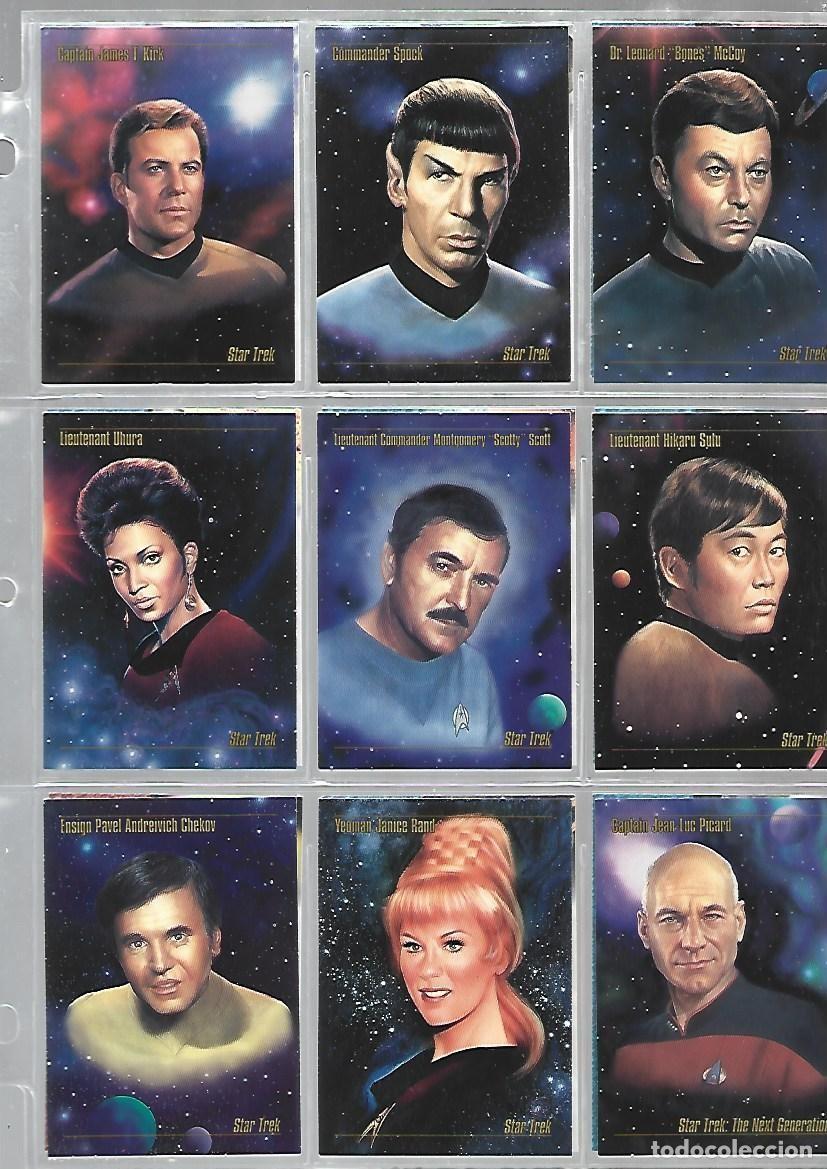 Trading cards: Star Trek: the next generation, masterseries, 1993, completa, 90 cards, con hojas, Caja DA