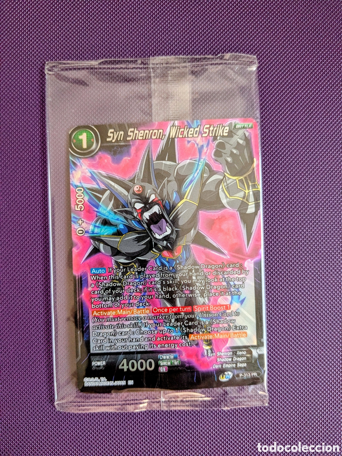 Trading cards: Carta Dragon Ball Super Game - PR (P-313)
