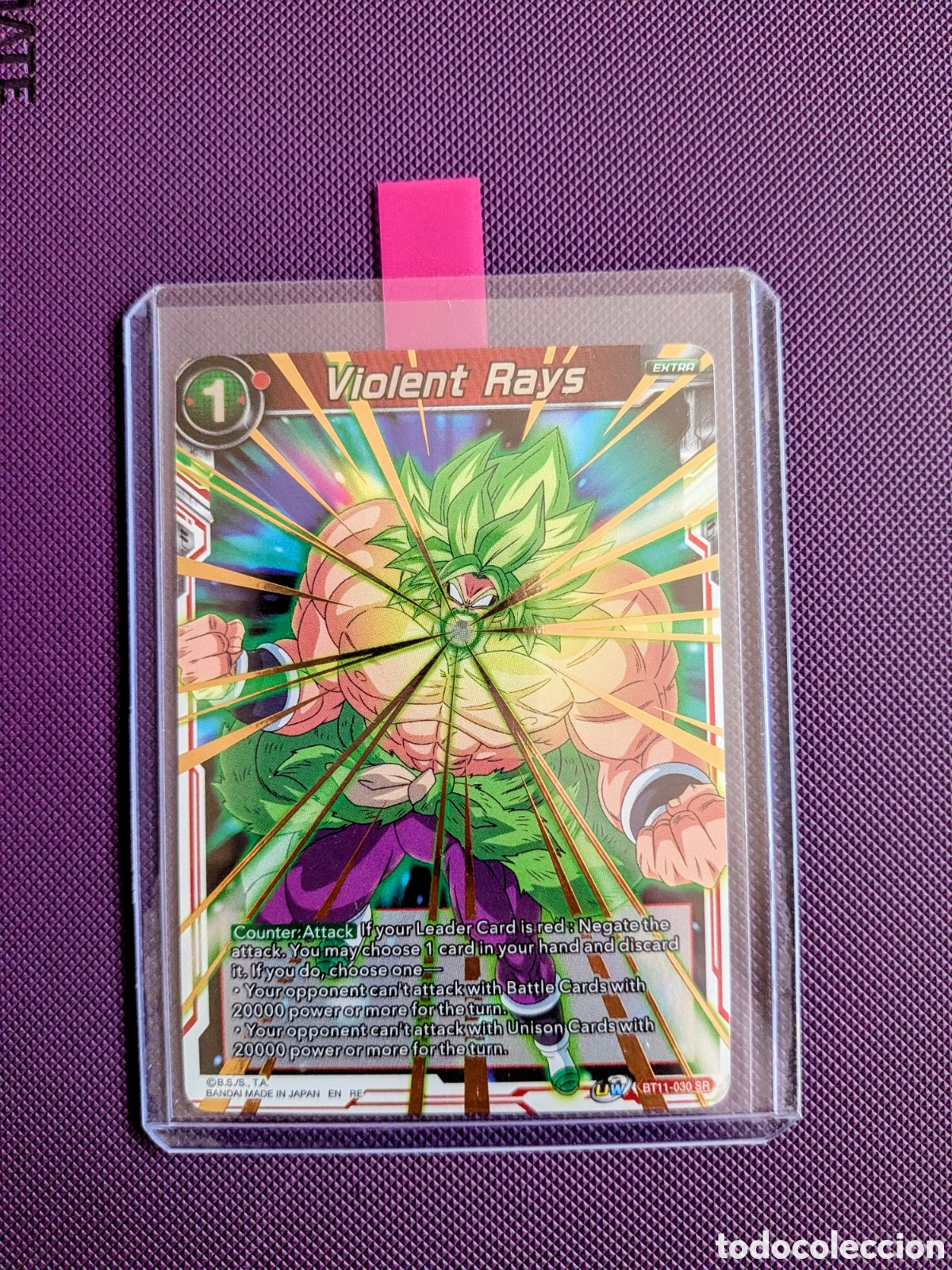 Trading cards: Carta Dragon Ball Super Game - SR (BT11-030)