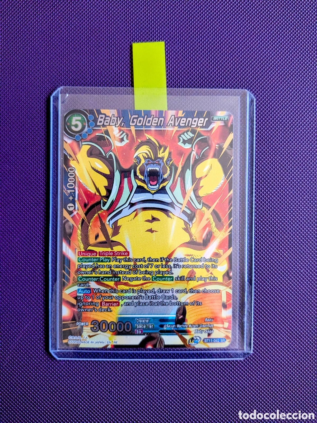 Trading cards: Carta Dragon Ball Super Game - SR (BT11-042)