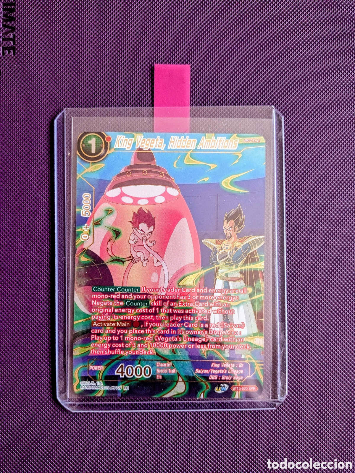 Trading cards: Carta Dragon Ball Super Game - SPR (BT13-020)