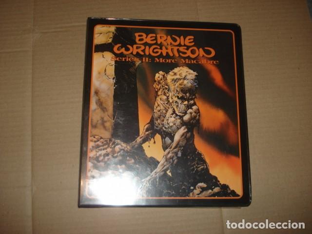 Trading cards: Bernie Wrightson series II: more macabre, 1994, FPG, completa, 90 cards + album + especial. Caja DA.