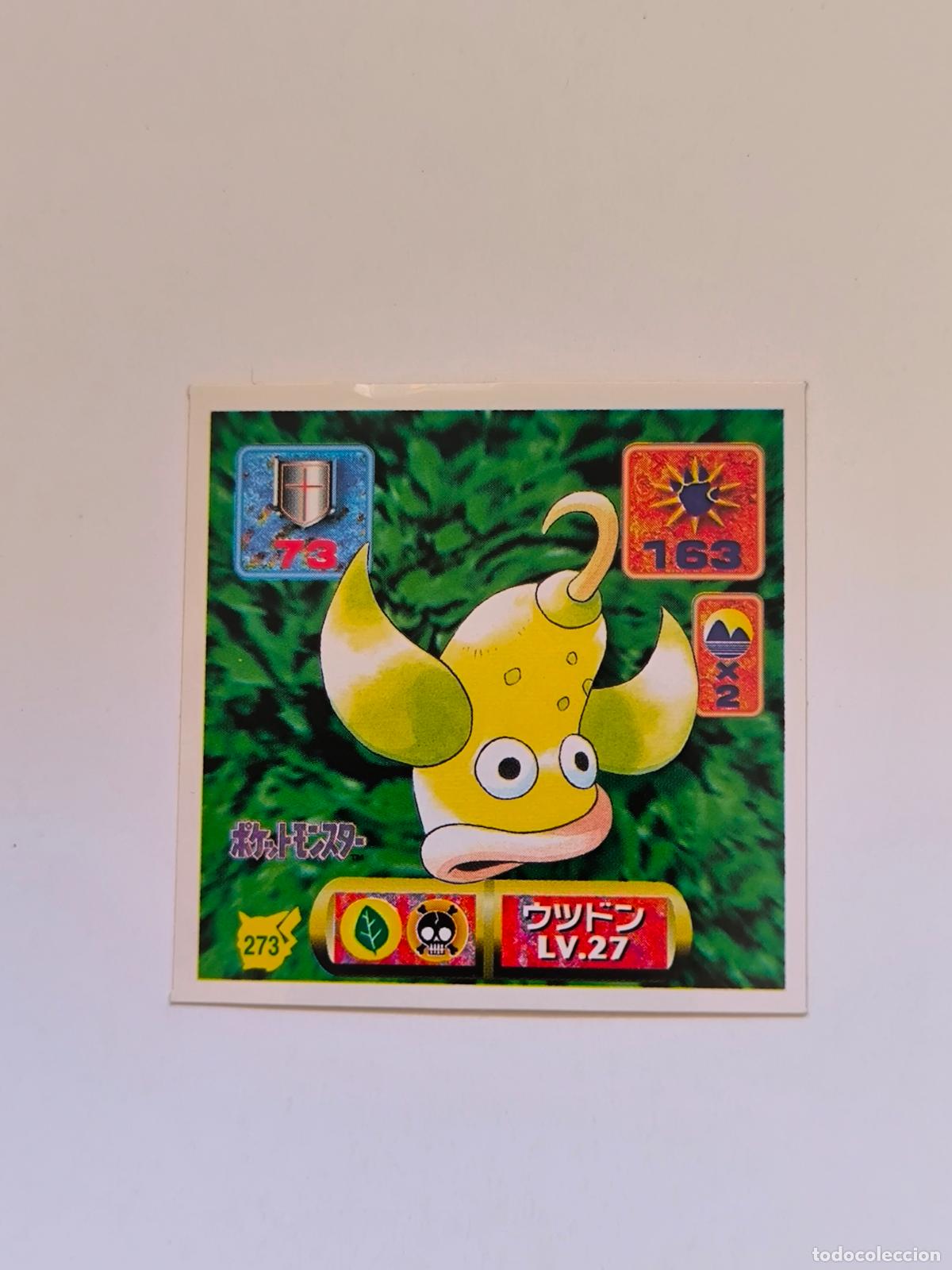Trading cards: POKEMON STICKER AMADA - N&ordm; 273 - WEEPINBELL - SEAL - 1997 ORIGINAL JAPON (K7B1)