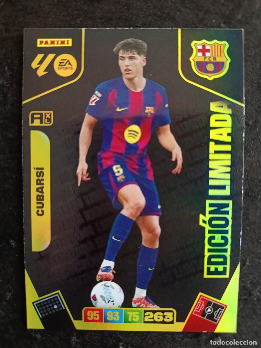 Figurine Collezionabili: ADRENALYN XL 2025/26. #CUBARS&Iacute; &rdquo;EDICI&Oacute;N LIMITADA&rdquo;. FC.BARCELONA