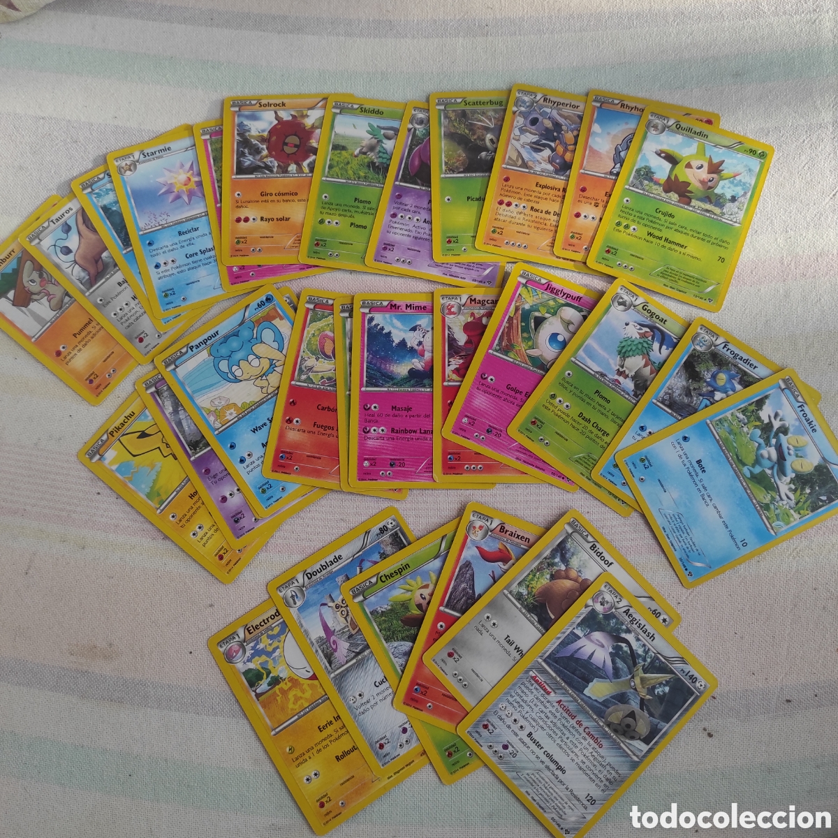 Trading cards: Lote Pok&eacute;mon 2014 &ndash; 30 cartas originales XY