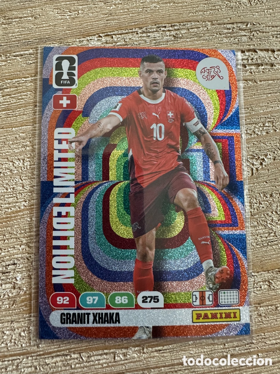 Figurine Collezionabili: GRANIT XHAKA SUIZA LIMITED EDITION ADRENALYN XL FIFA WORLD CUP 2026 USA CAN MEX MUNDIAL 26 PANINI