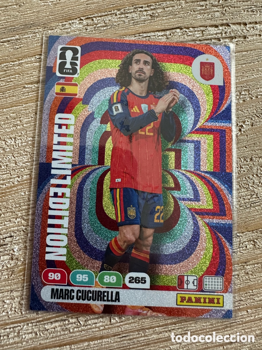 Figurine Collezionabili: MARC CUCURELLA ESPA&Ntilde;A LIMITED EDITION ADRENALYN FIFA WORLD CUP 2026 USA CAN MEX MUNDIAL 26 PANINI