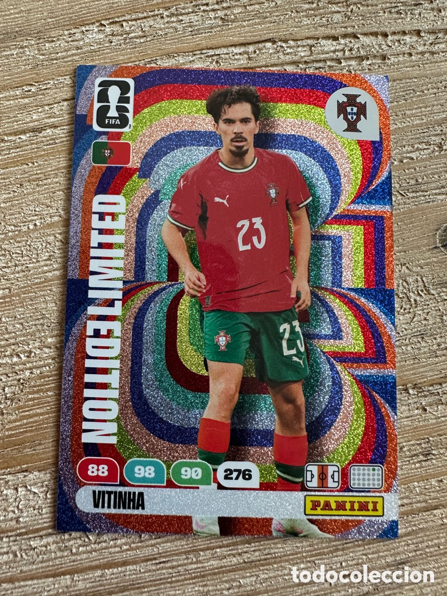 Figurine Collezionabili: VITINHA PORTUGAL LIMITED EDITION ADRENALYN FIFA WORLD CUP 2026 USA CAN MEX MUNDIAL 26 PANINI