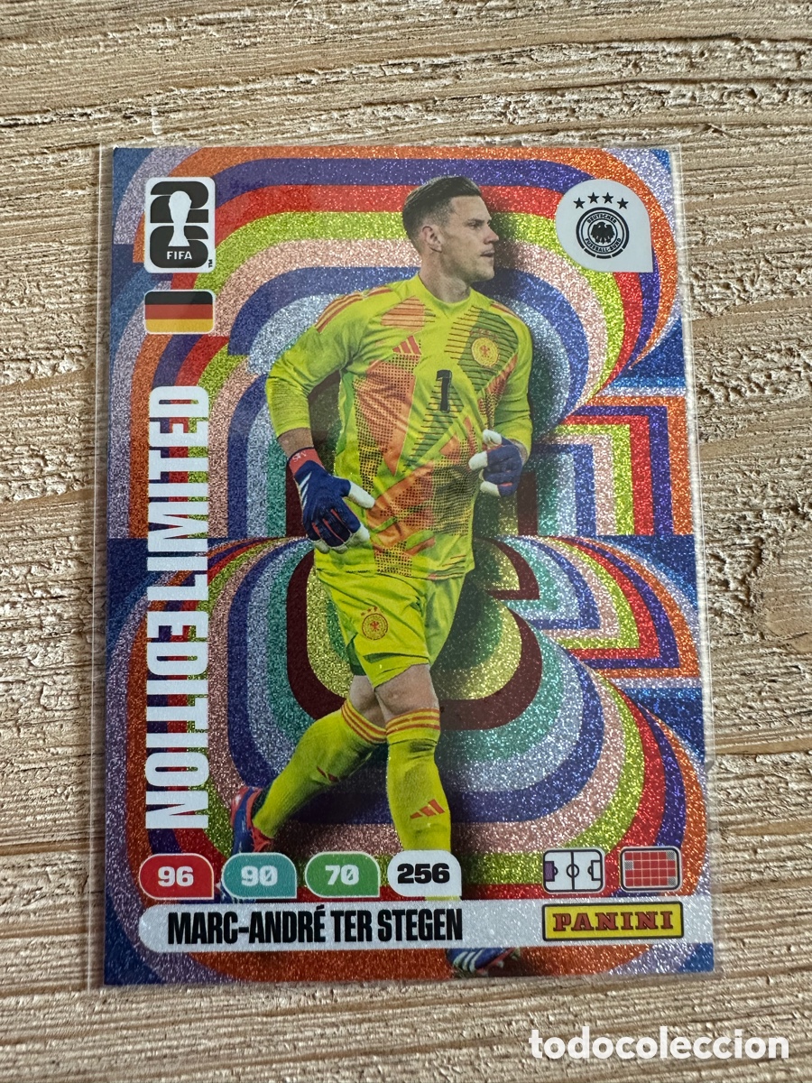Trading cards: MARC-ANDRE TER STEGEN ALEMANIA LIMITED EDITION FIFA WORLD CUP 2026 USA CAN MEX MUNDIAL 26 PANINI