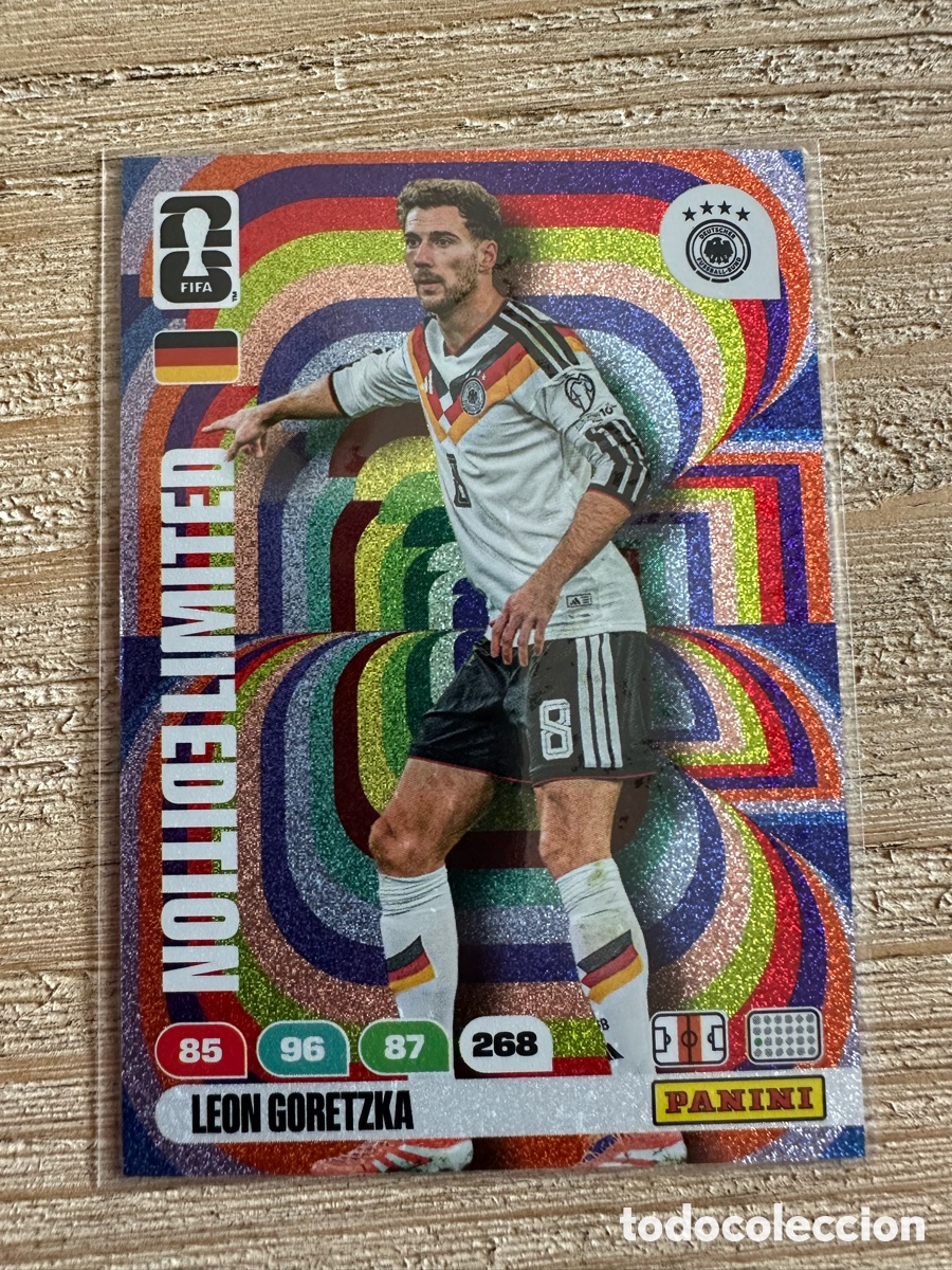 Trading cards: LEON GORETZKA ALEMANIA LIMITED EDITION FIFA WORLD CUP 2026 USA CAN MEX MUNDIAL 26 PANINI